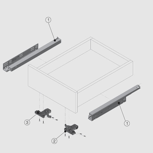 Smart Slide Full Extension Soft Close Drawer Lock Fix