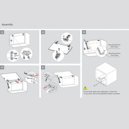 Slim Mech Single Lift-up Door System