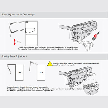 Multi Mech Mechanical Double Lift-up Door Systems