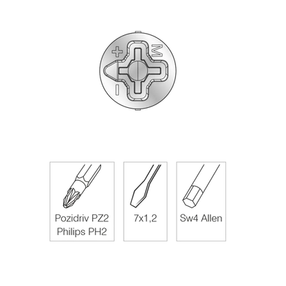 MSFIX Head for 16mm New Plus Technical
