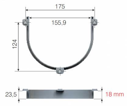Vertical U-Bend Siphon Cover