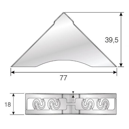 Adjustable Universal Corner Protector for 16-22 mm