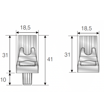 Sink Under Worktop Support Bar Holder