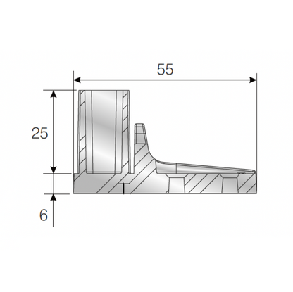 Sink Under Worktop Support Bar Holder