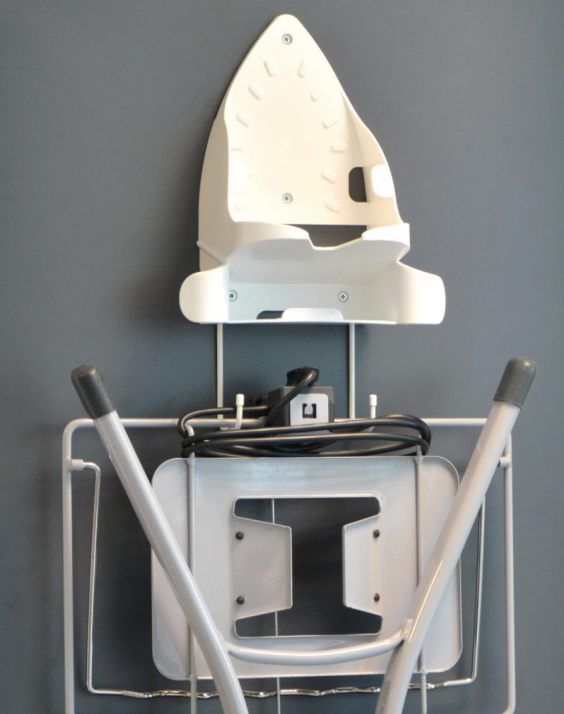 Iron and Ironing Board Holder