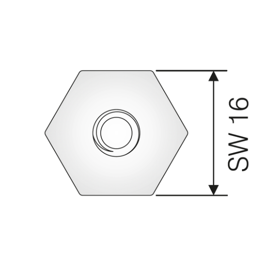 Hexagonal Adjuster Foot