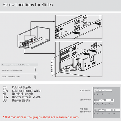 Smart Slide Full Extension Soft Close Drawer Lock Fix