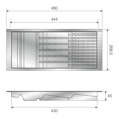 Traybond Knife Tray
