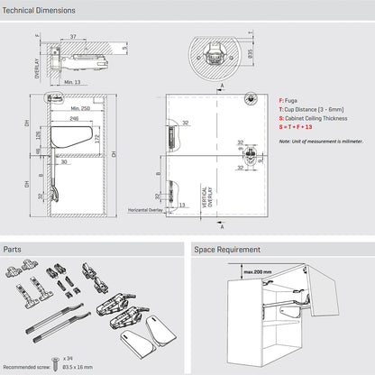 Multi Mech Mechanical Double Lift-up Door Systems