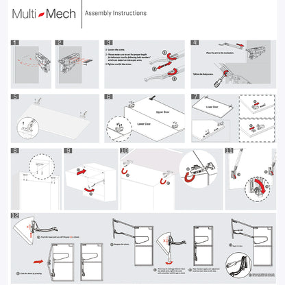 Multi Mech Mechanical Double Lift-up Door Systems