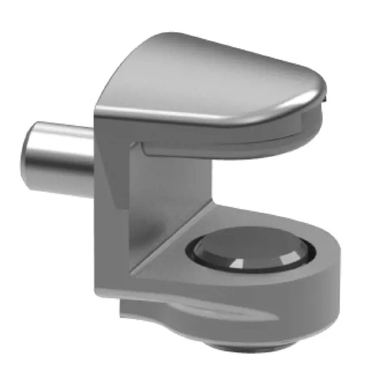 Zamac Shelf Support for Glass with Pin