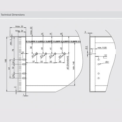 Solo Mech Hingeless Single Lift-up Door Mechanism