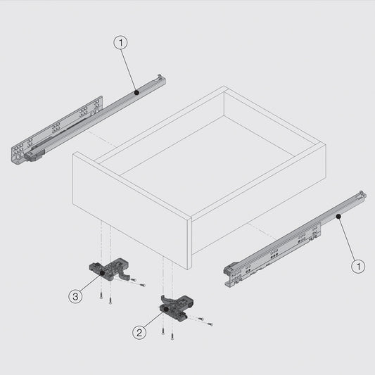 Smart Slide Single Extension Drawer Lock Fix
